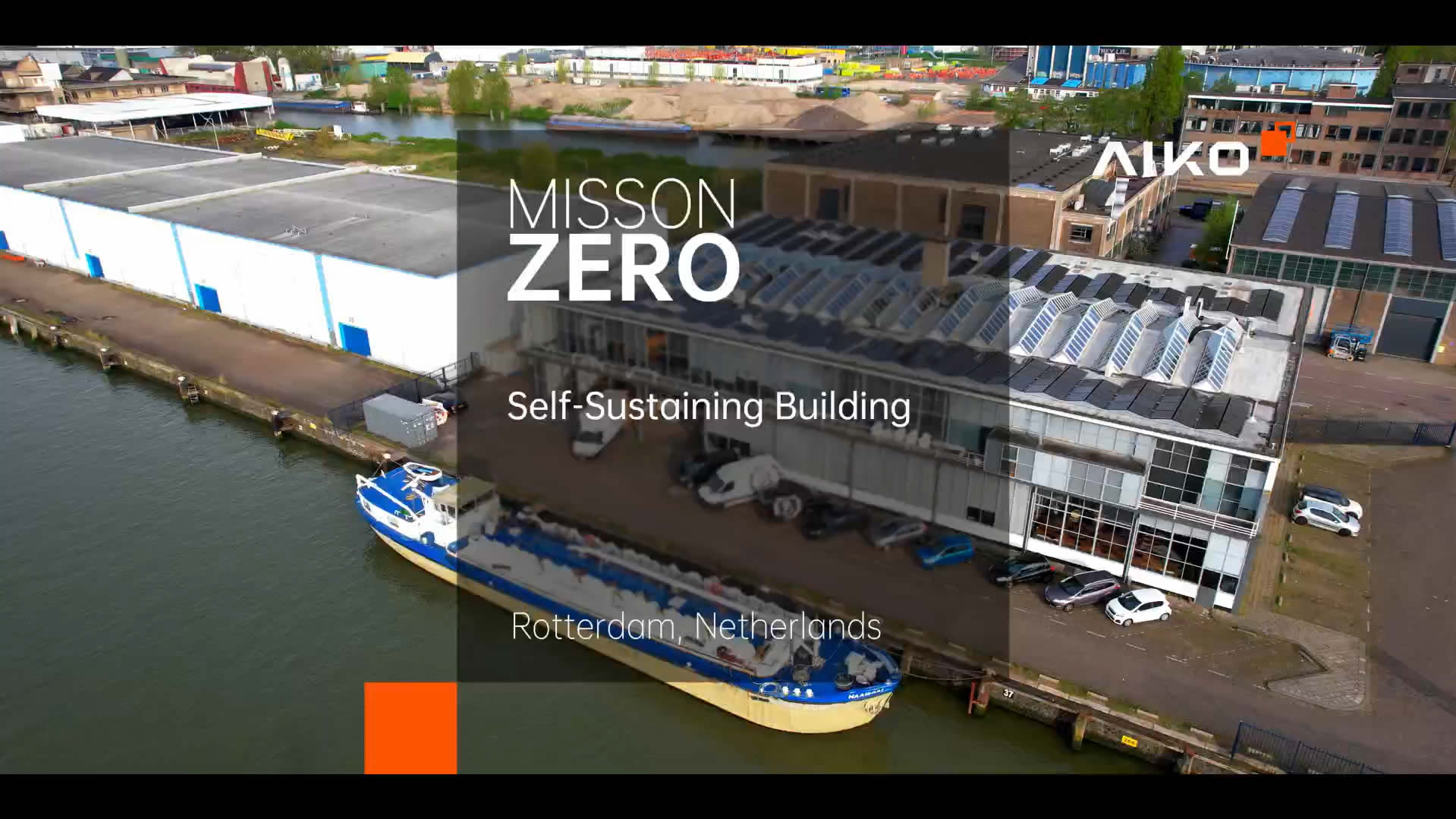 Espacio comercial del puerto de energía  verde en los Países Bajos