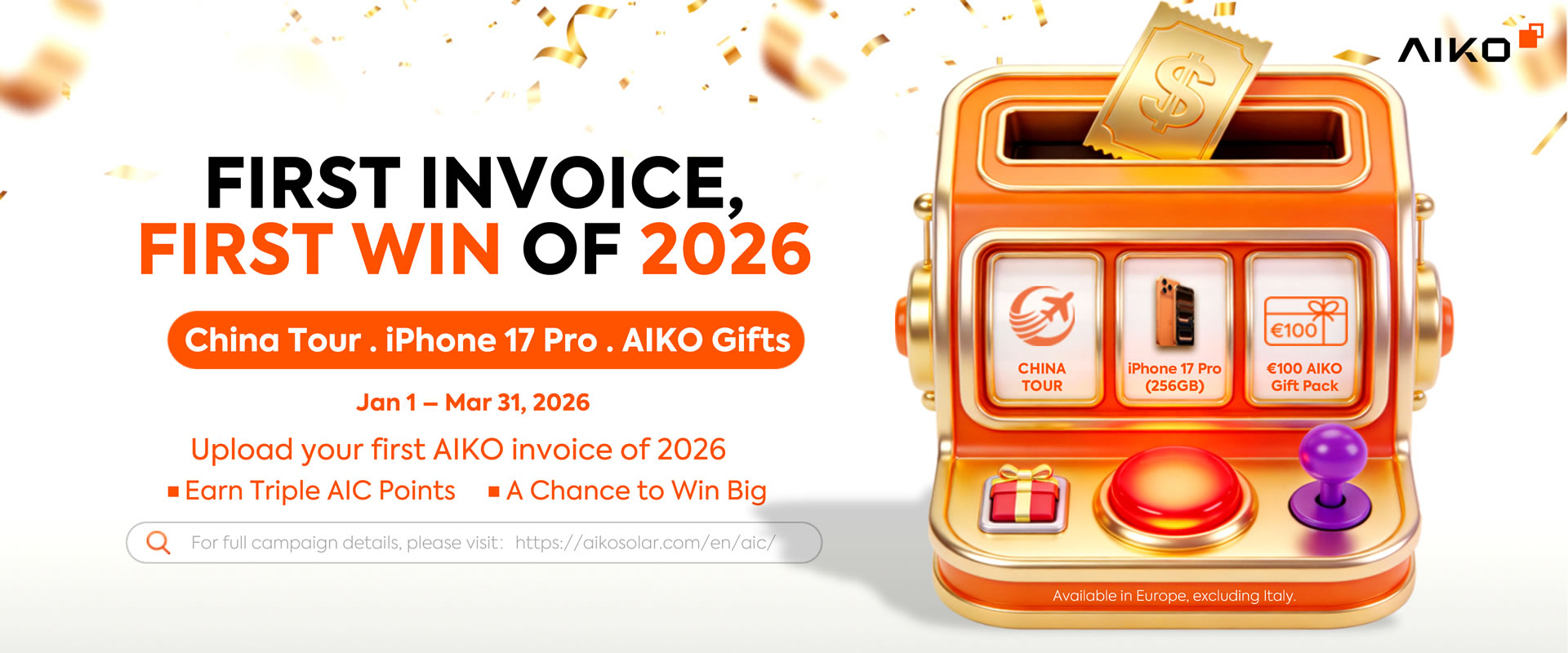 FIRST INVOICE, FIRST WIN OF 2026